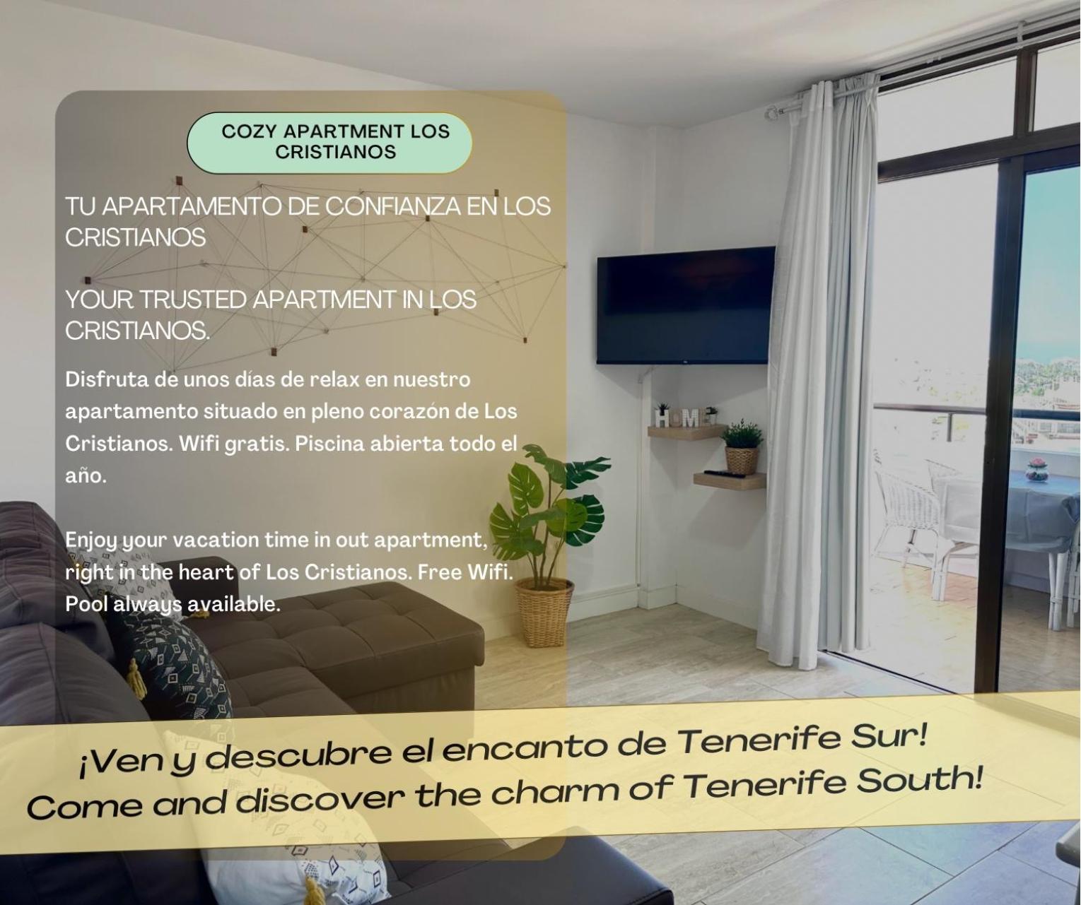 Cozy Apartament Los Cristianos Arona  Luaran gambar